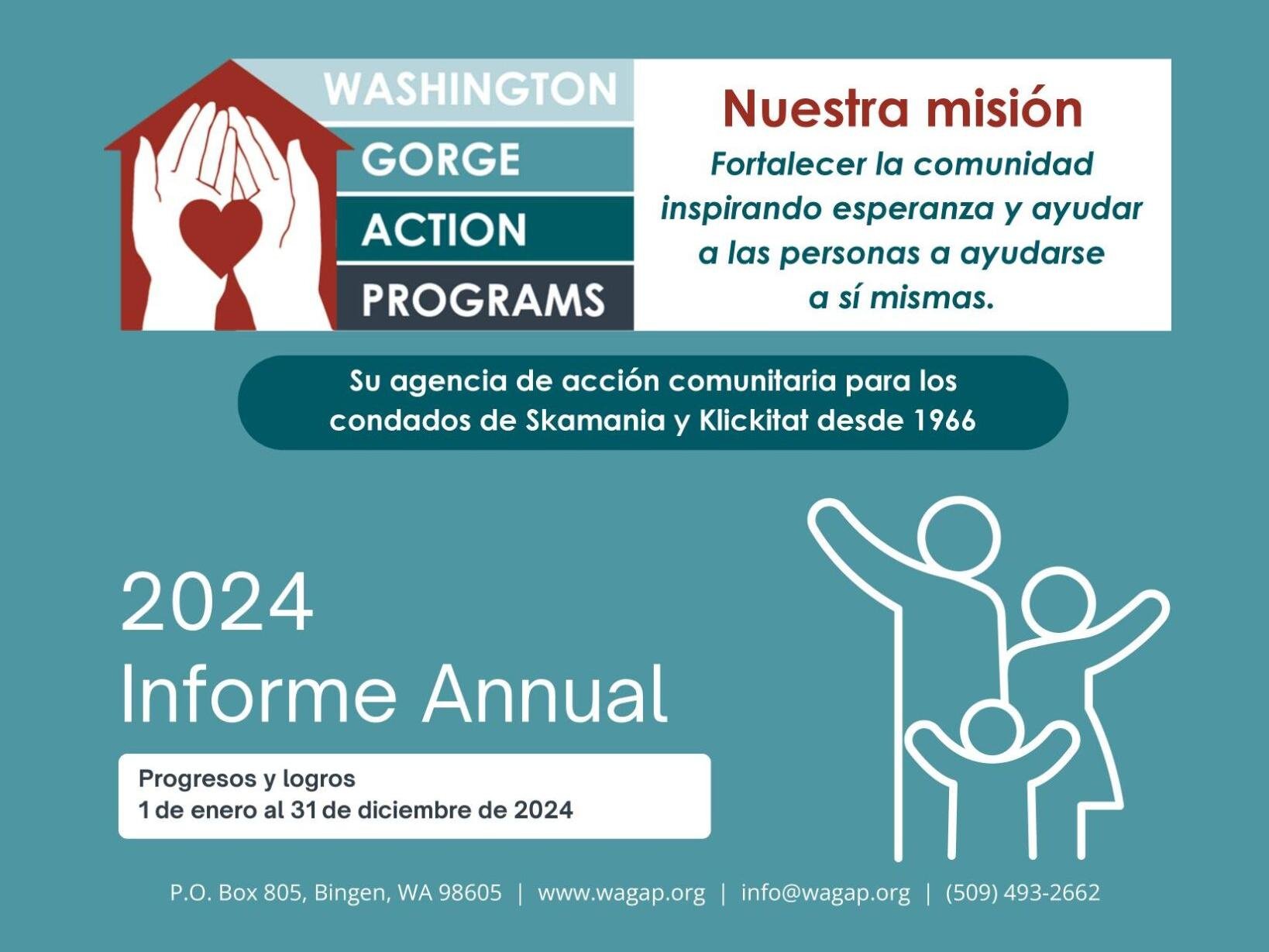 El Informe anual de WAGAP para el 2024 ya está disponible; el enfoque integral para toda la familia apoya a más de 14,500 personas